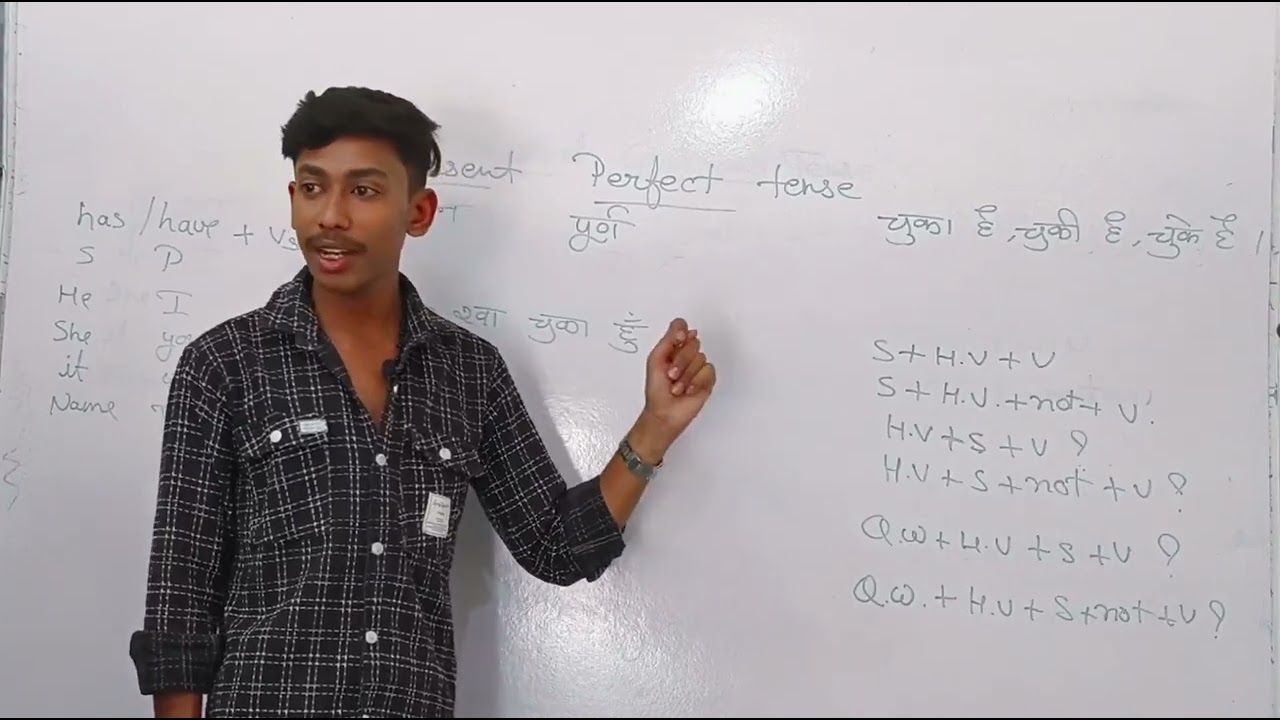 Present perfect tense by Shahid sir 