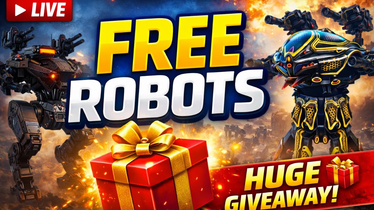 🔴 HUGE War Robots GIVEAWAY LIVE! 🎁 Free Prizes + Gameplay