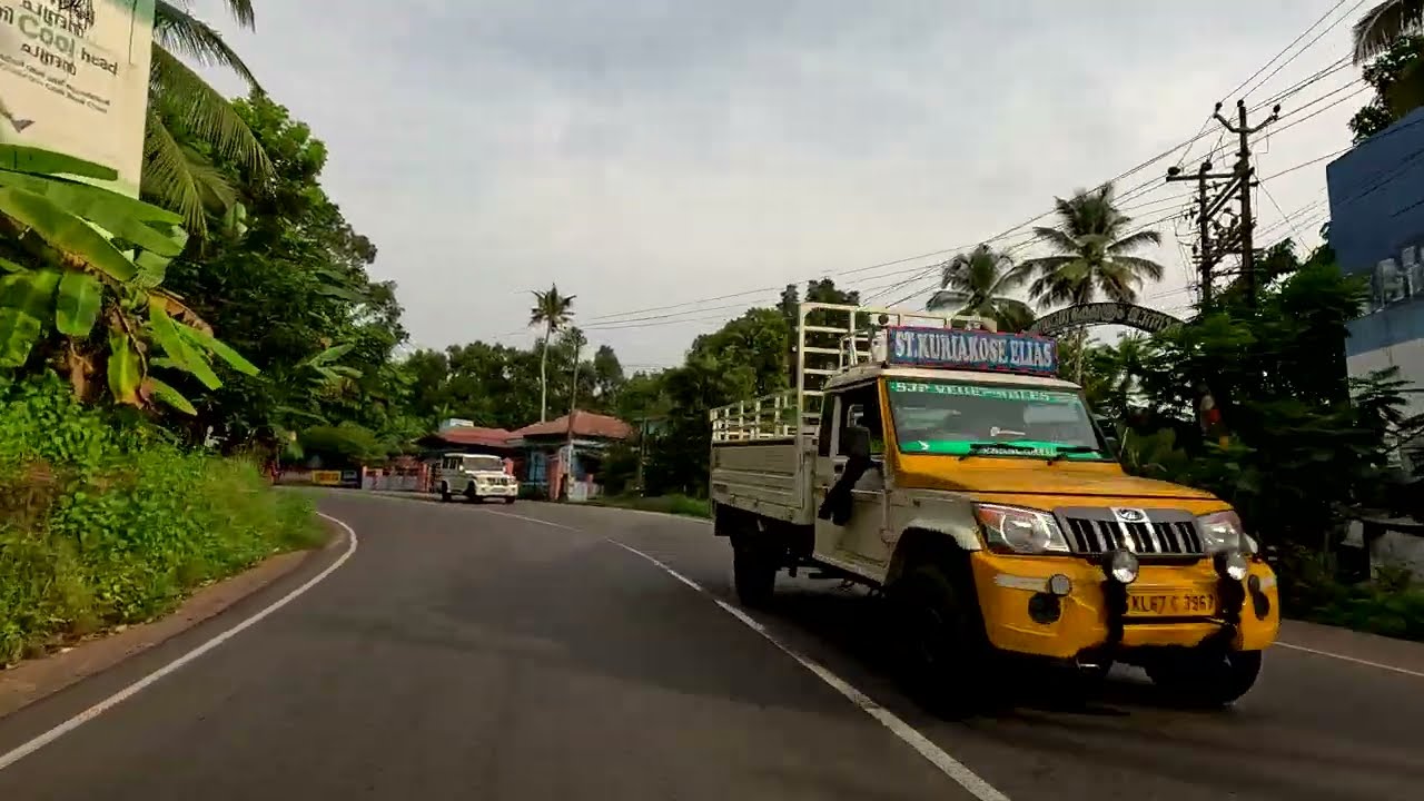 [ 4K - UHD ] Driving through the Beautiful Roads in Kerala, India 🚗🌴 [4K - 60 FPS - HDR]  Roads4K