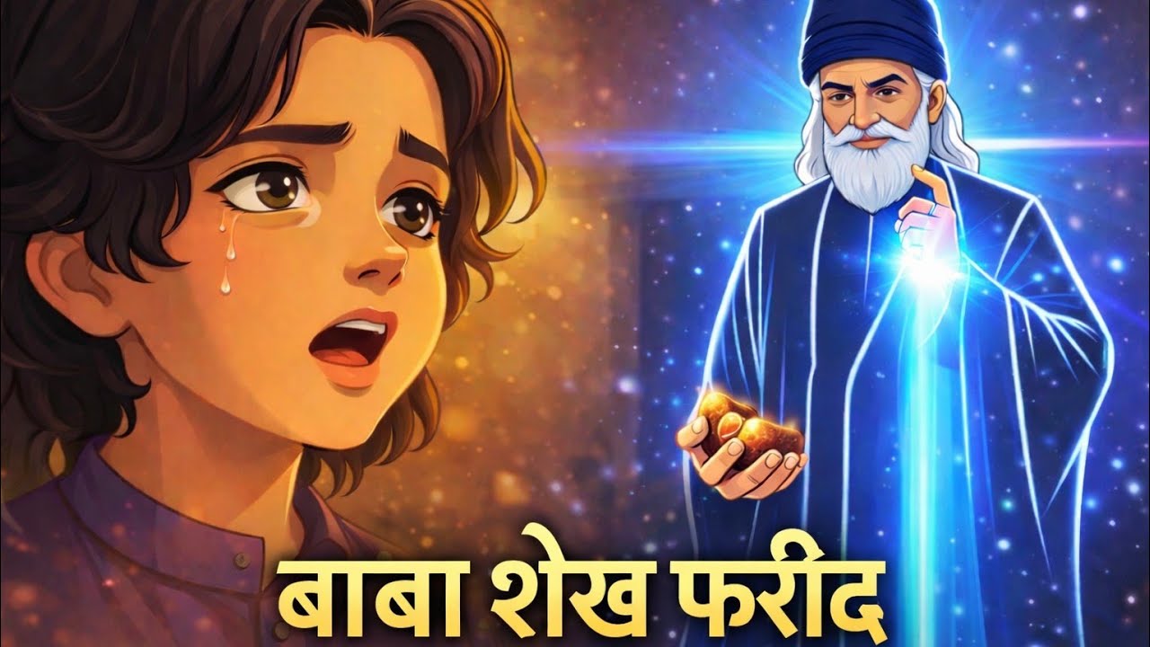 👉 शेख फरीद की सच्ची कहानी (1173) 🌙 | 2D Animation