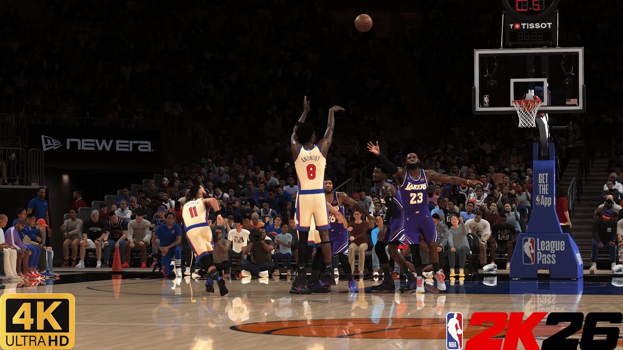 NBA2K26 PS5 4K UHD | Lakers vs Knicks | Full Gameplay  (Feb 1, 2026)