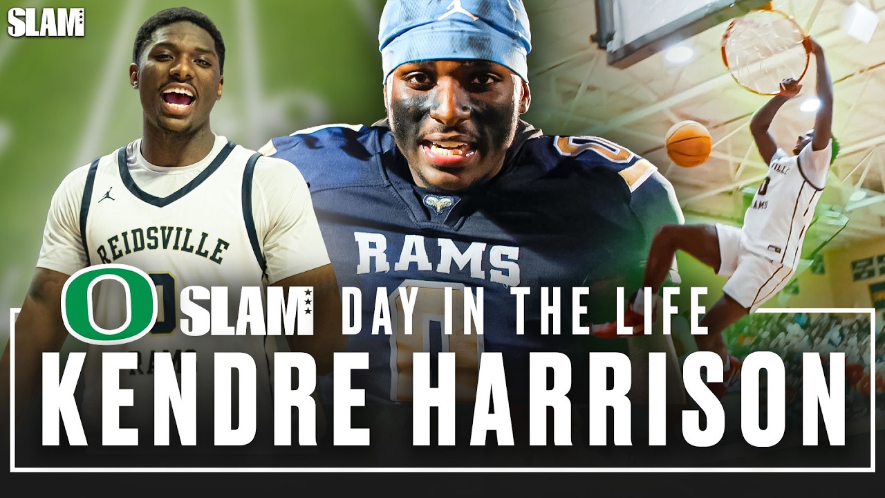 He's the Best Dual-Sport Athlete in HS 🔥 #1 Ranked Tight End Kendre Harrison is a Menace! 😈