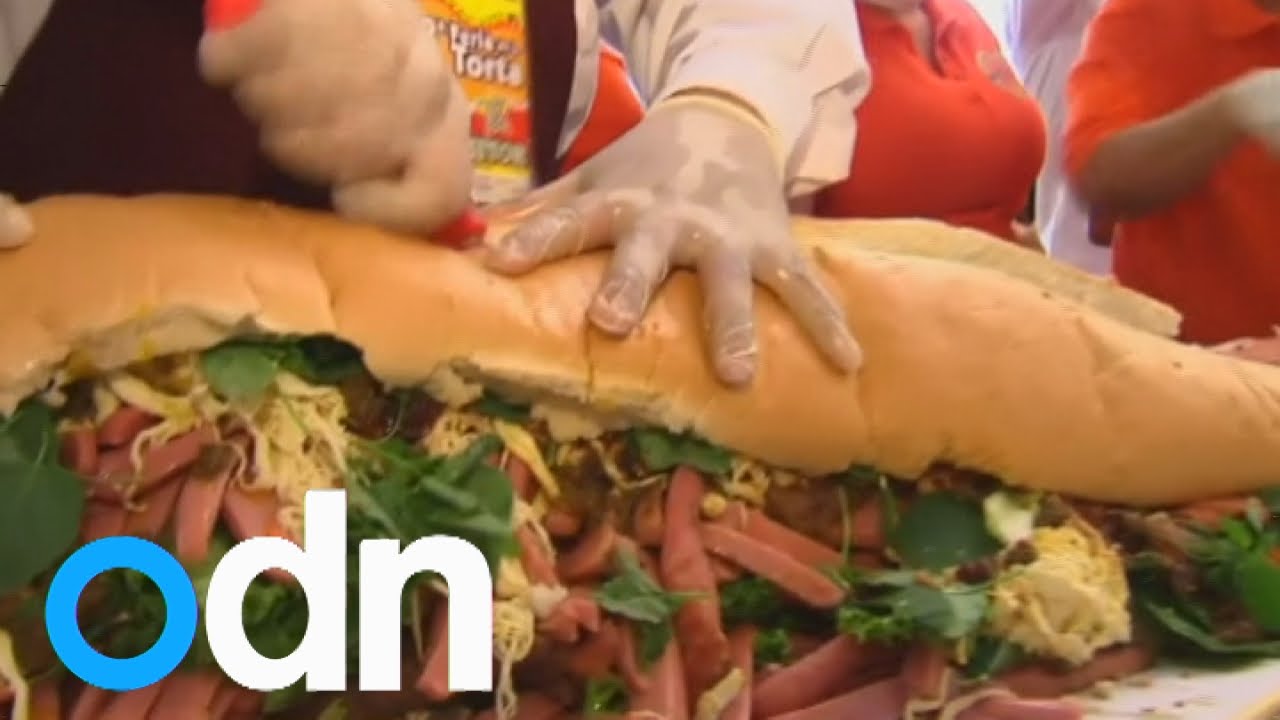 Biggest sandwich EVER? The Mexican Torta