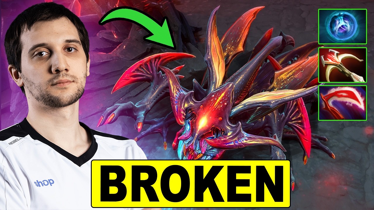 Arteezy's Weaver Build is Super BROKEN