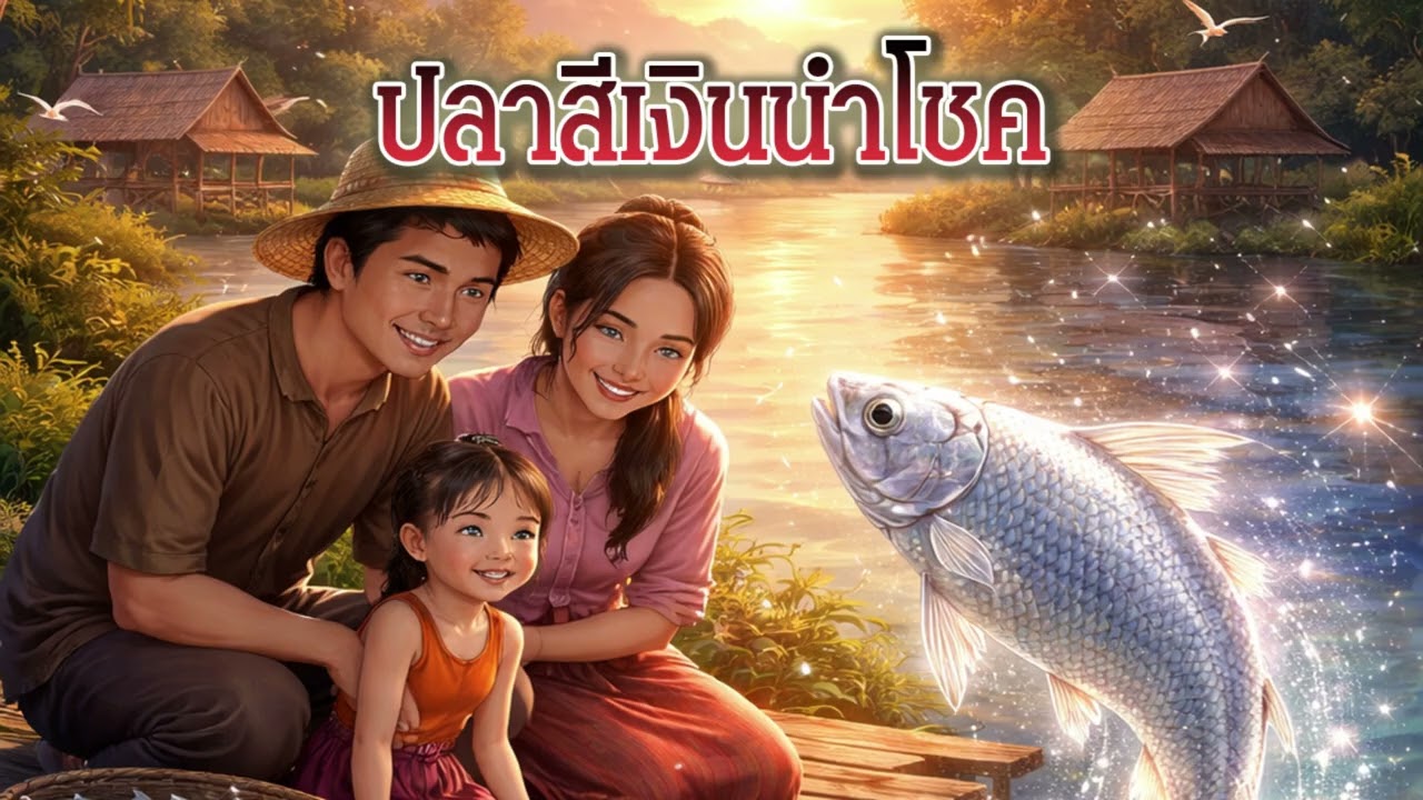 ปลาสีเงินนำโชค | นิทานก่อนนอน | เล่านิทาน | นิทานแห่งฝันดี