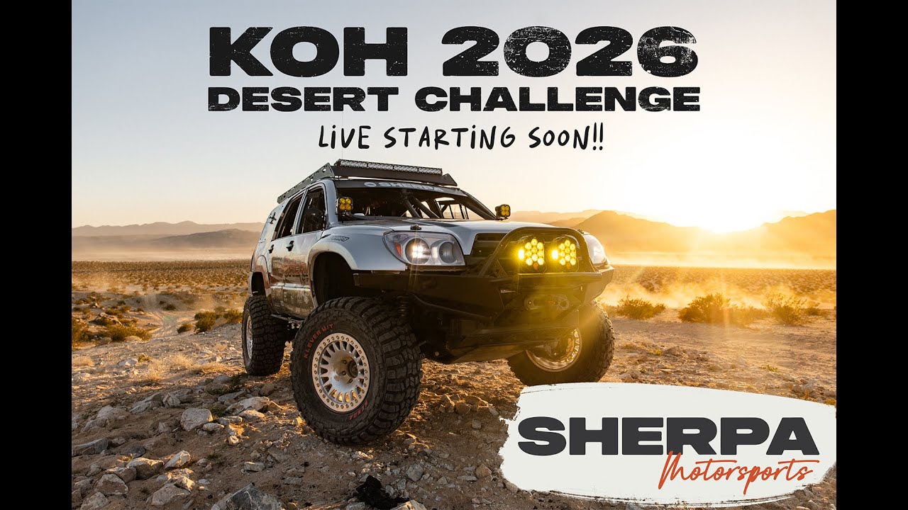 Sherpa Motorsports - 2026 King of the Hammers Desert Challenge