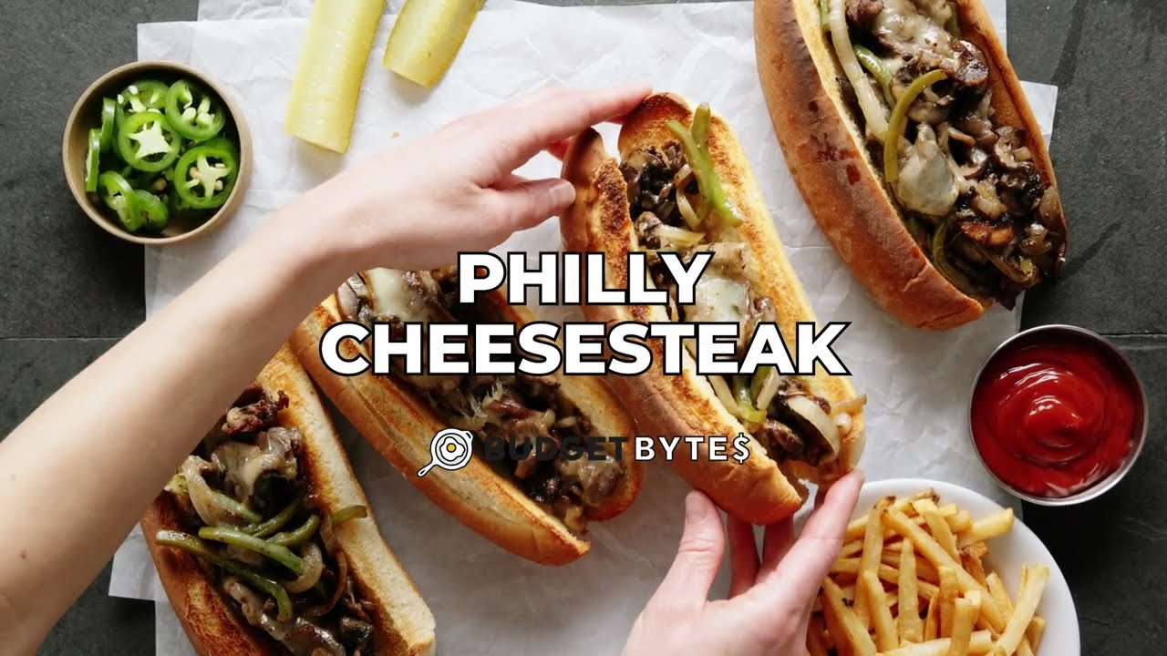 Easy Philly Cheesesteak Recipe