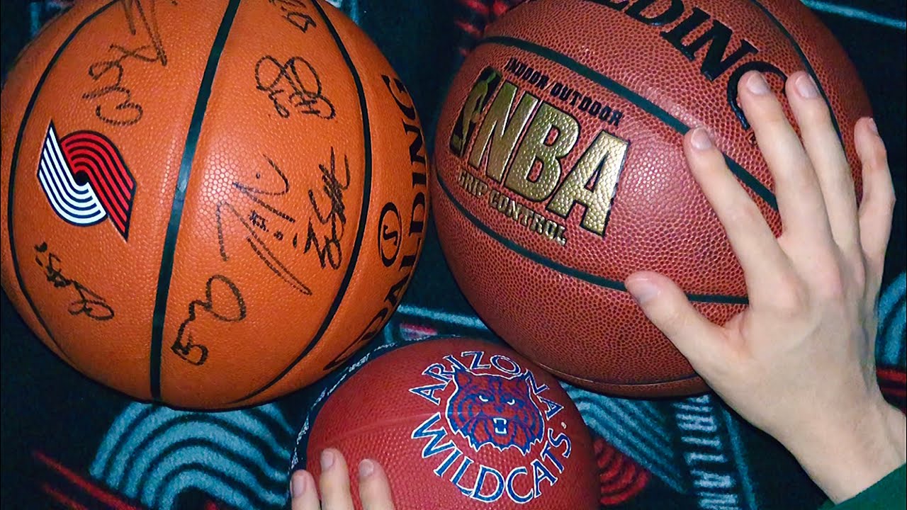Only Relaxing Basketball Tapping Sounds 🏀 ( ASMR )