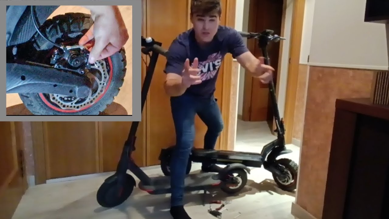 🛴 Como ajustar frenos patinete eléctrico Ix7pro 🛴 Xiaomi M365 ✅