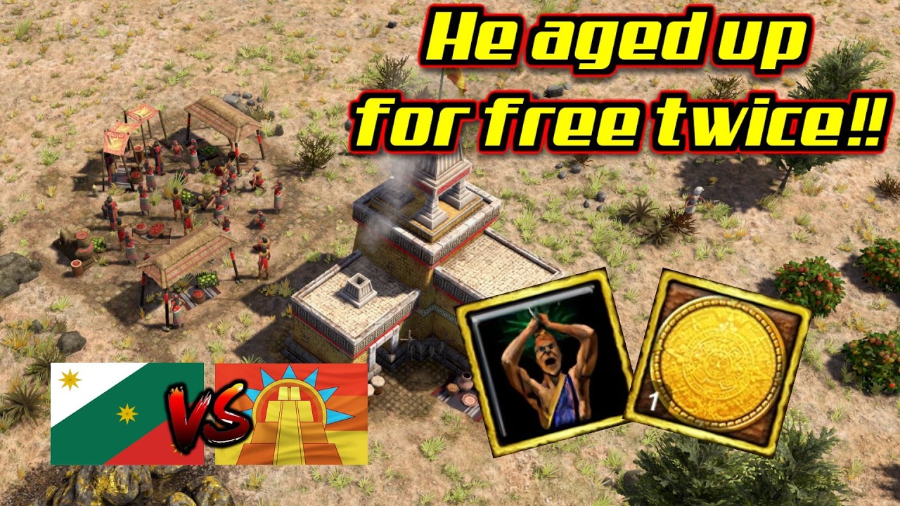 Best low elo legends game you will see!!!!  AOE3