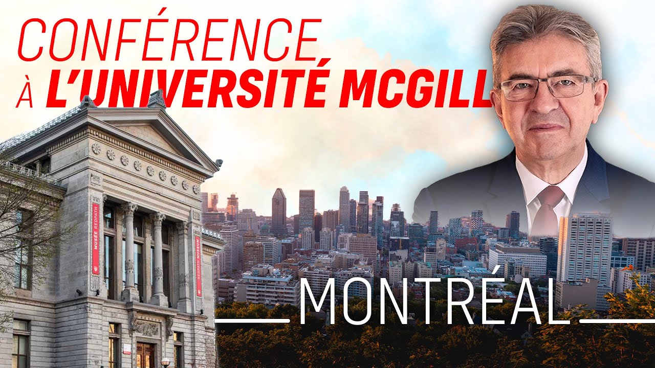 Trump n’est pas fou, il a un projet - Conférence à l'université McGill à Montréal