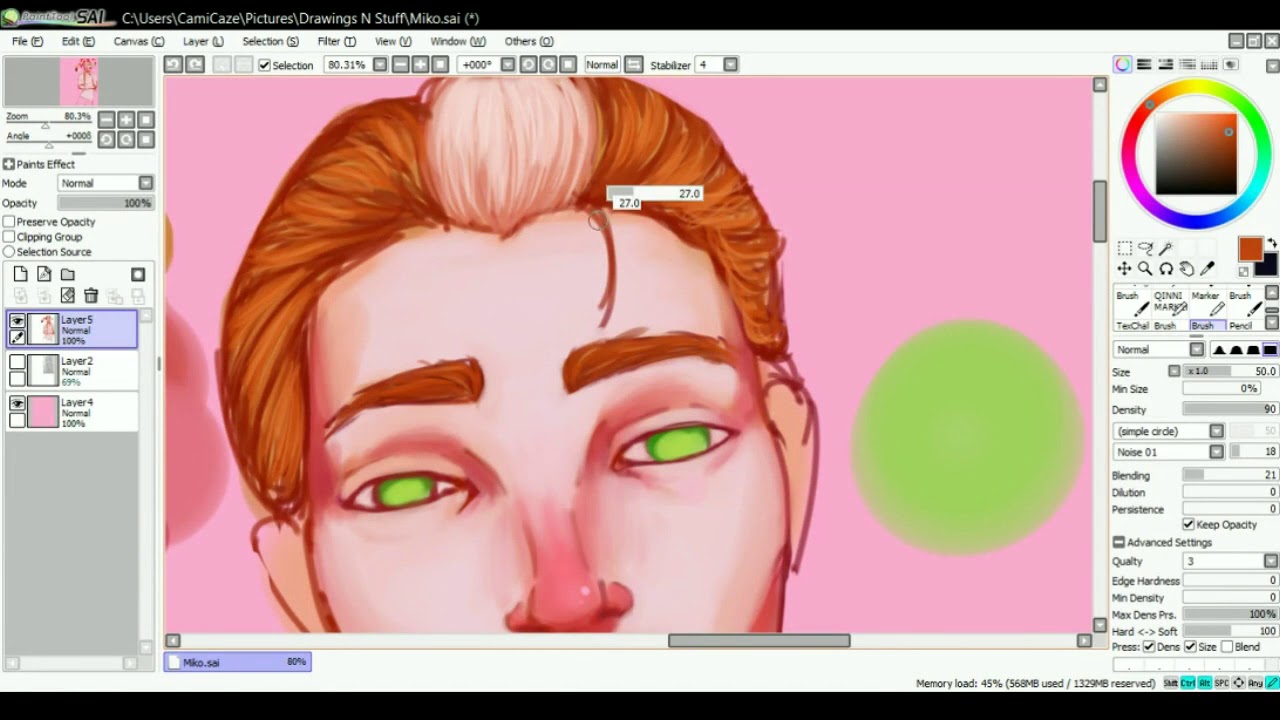 Drawing my Pets as Humans: Miko |Speedpaint|