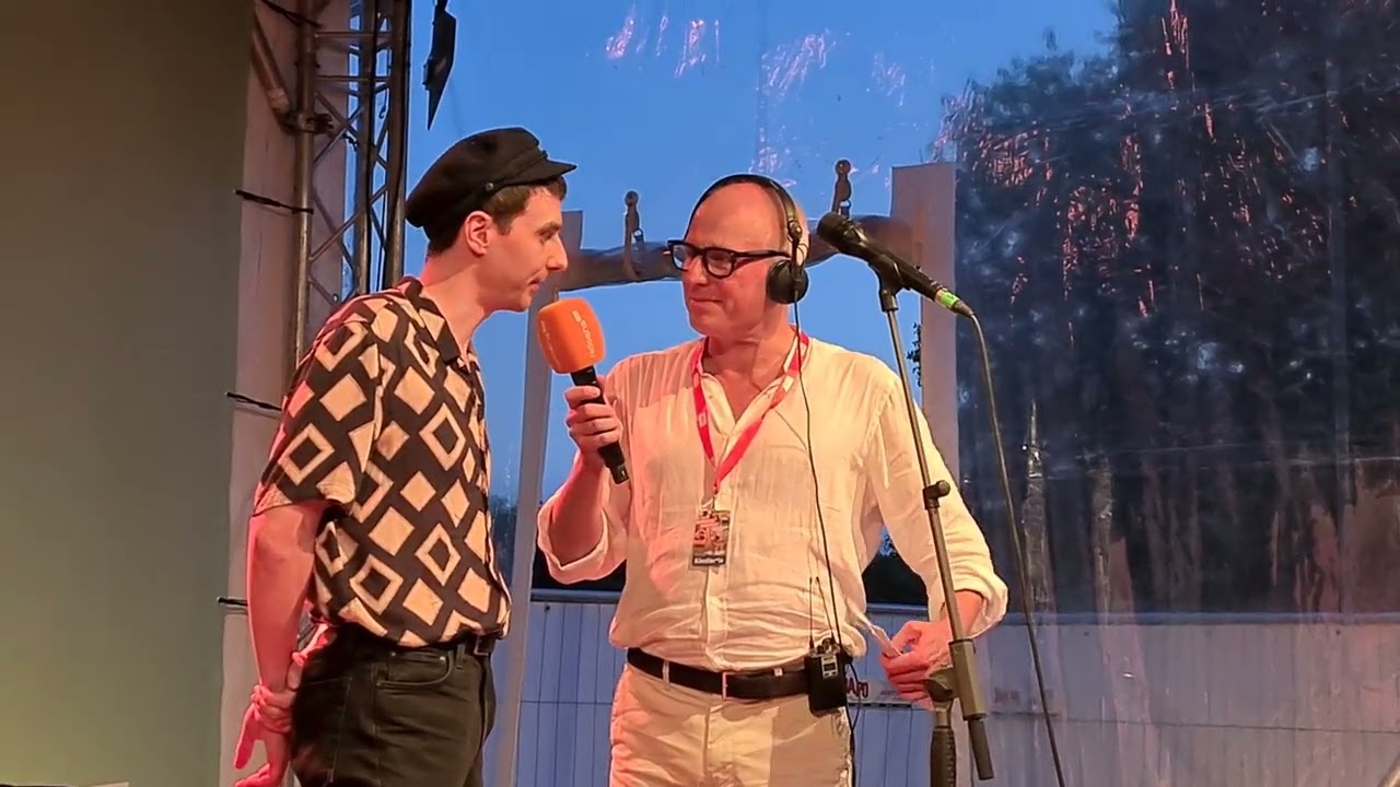 Parkfest Radio1 - Intro-Interview von Volker Wieprecht mit Tobias von Isolation Berlin 29.08.2024