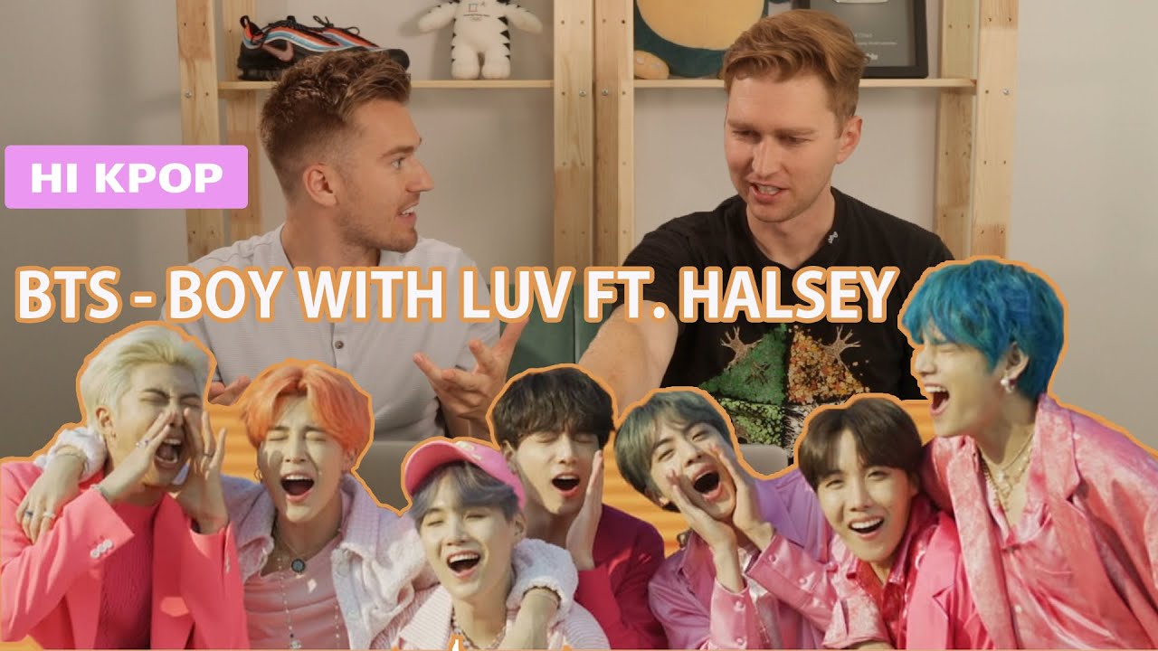 방탄소년단 (BTS) 작은 것들을 위한 시 (Boy With Luv) 해외반응!! Ft. Halsey- Hi Kpop!