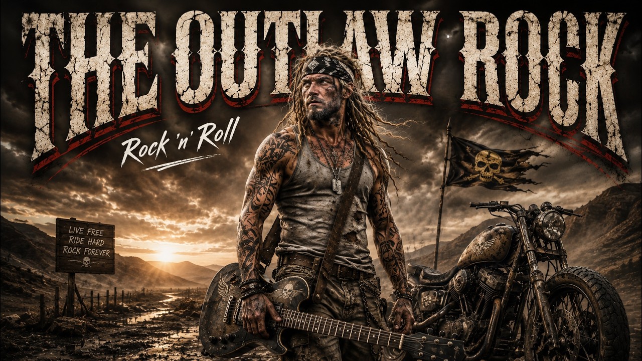 Outlaw Highway Rock ⚡ Heavy Riffs, Freedom Roads & American Spirit