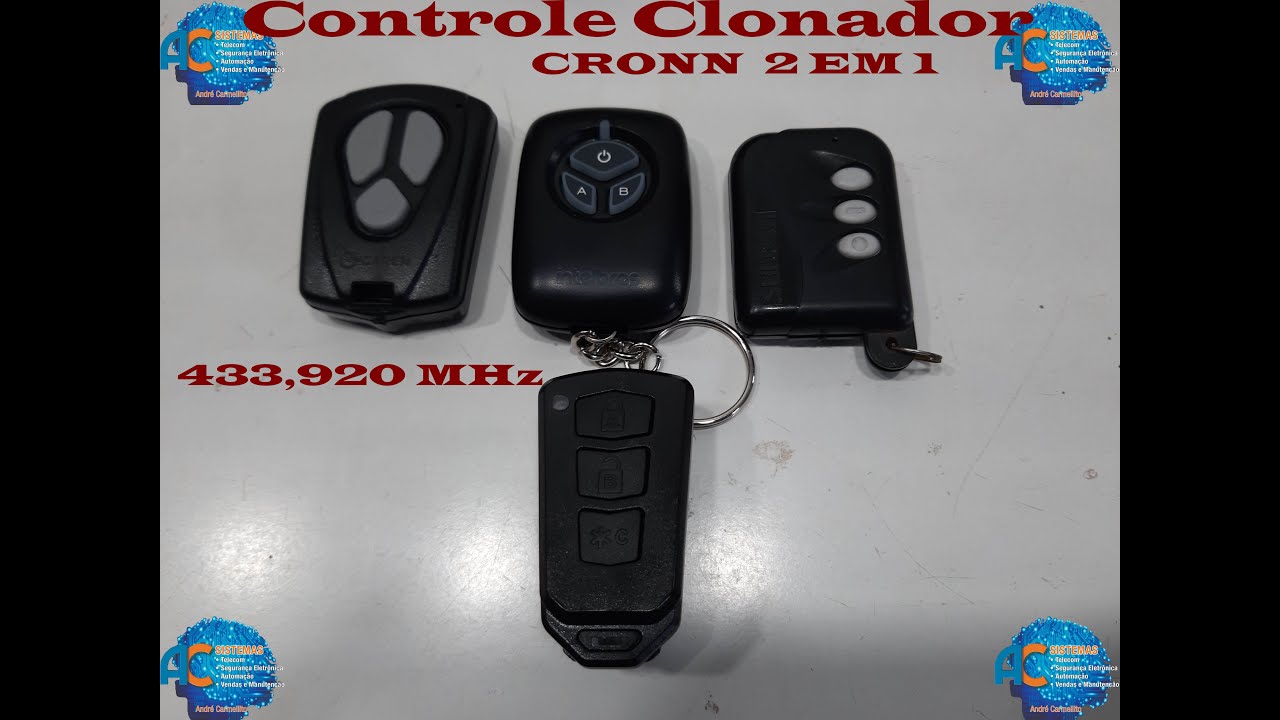 Como clonar controle de portão