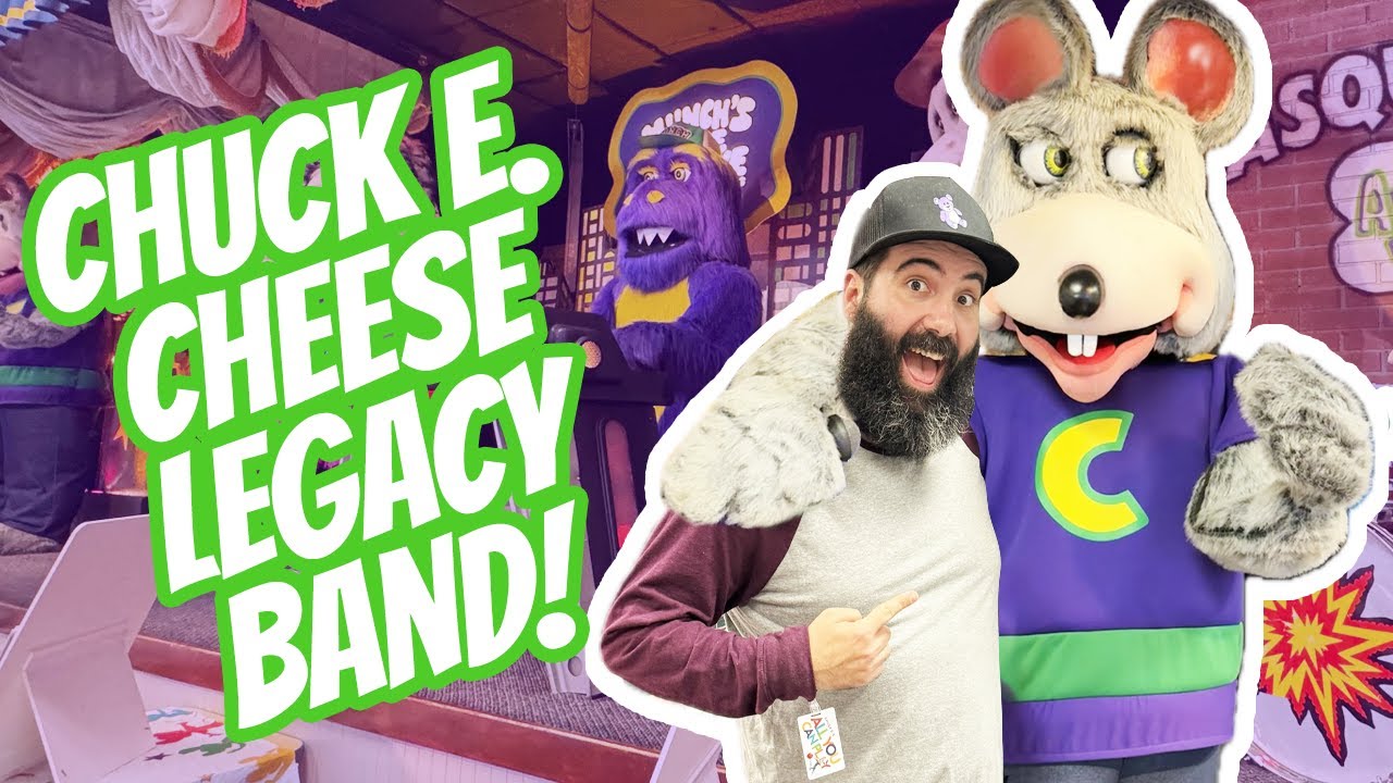 We Got Front Row Seats to Chuck E. Cheese's Animatronic Band!