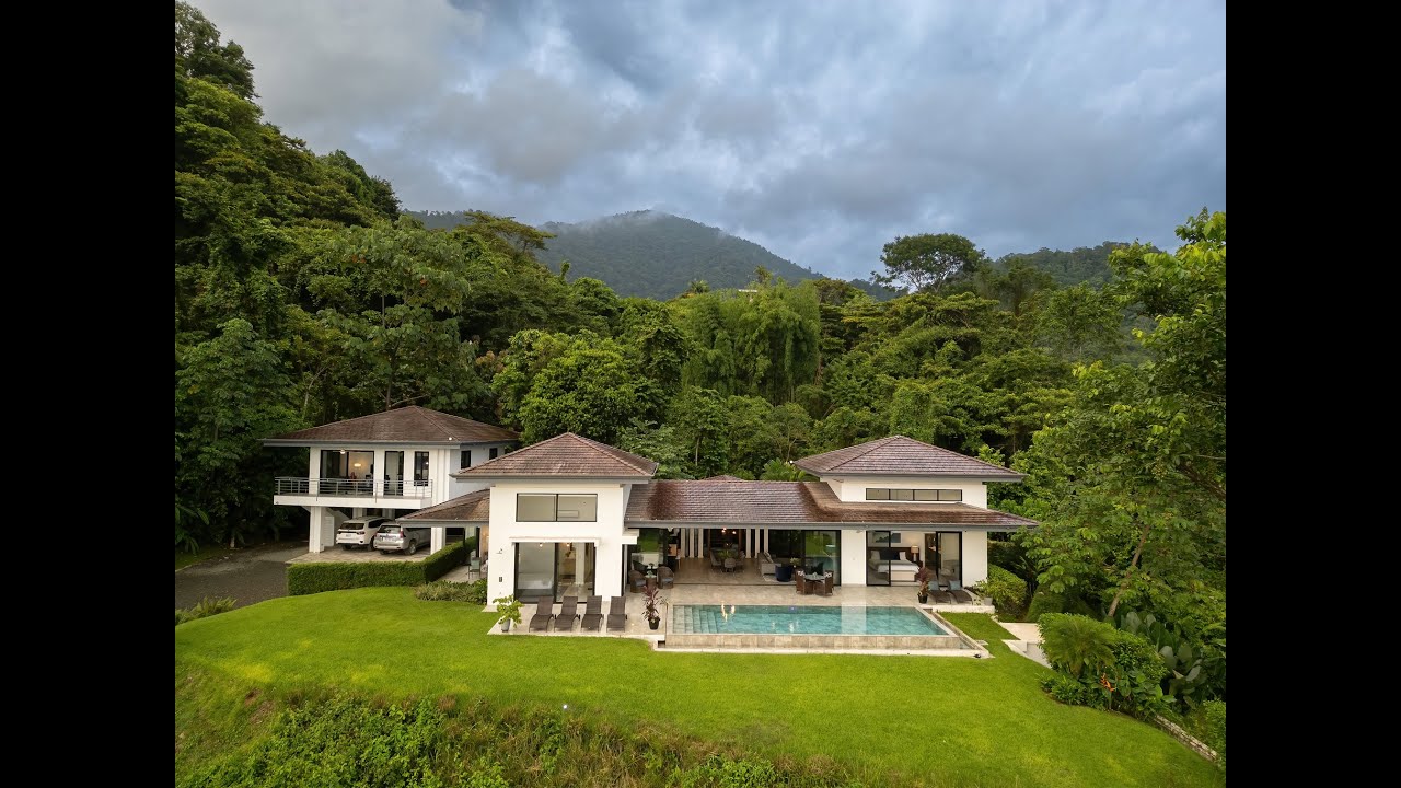 Costa Rica Elegant Estate with Pacific & Jungle Views in Ojochal