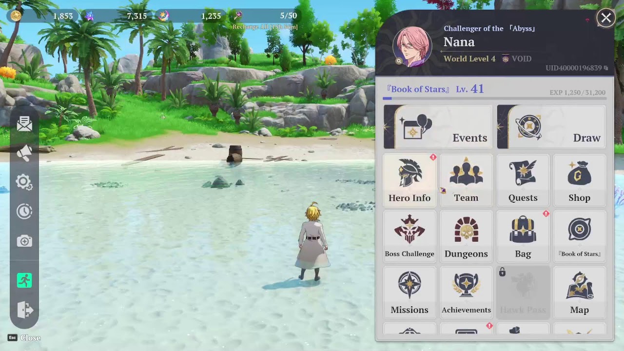 [🔴 LIVE] 7DS Origin &mdash; 70K+ Team Power, running dailies and chilling