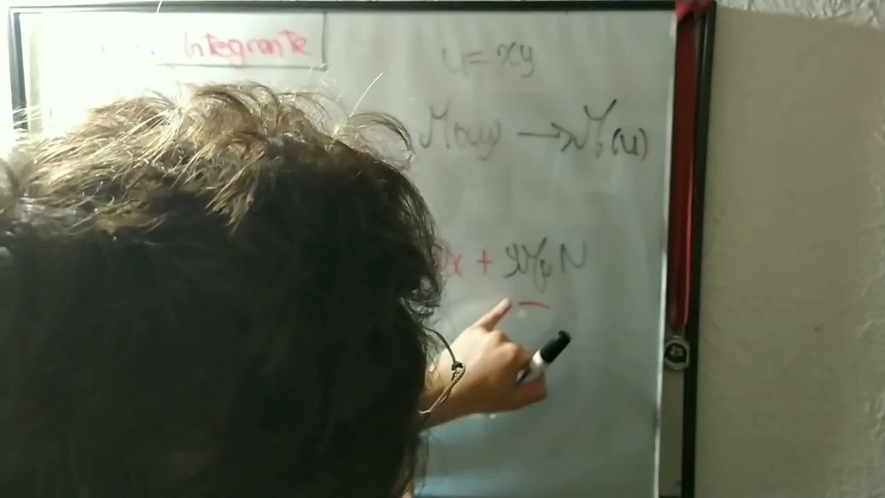 Deducci&oacute;n de la f&oacute;rmula del factor integrante que depende de (XY)