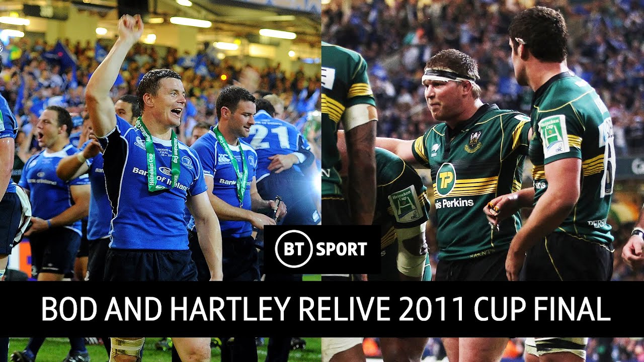 Brian O'Driscoll and Dylan Hartley re-watch the epic 2011 Heineken Champions Cup Final!