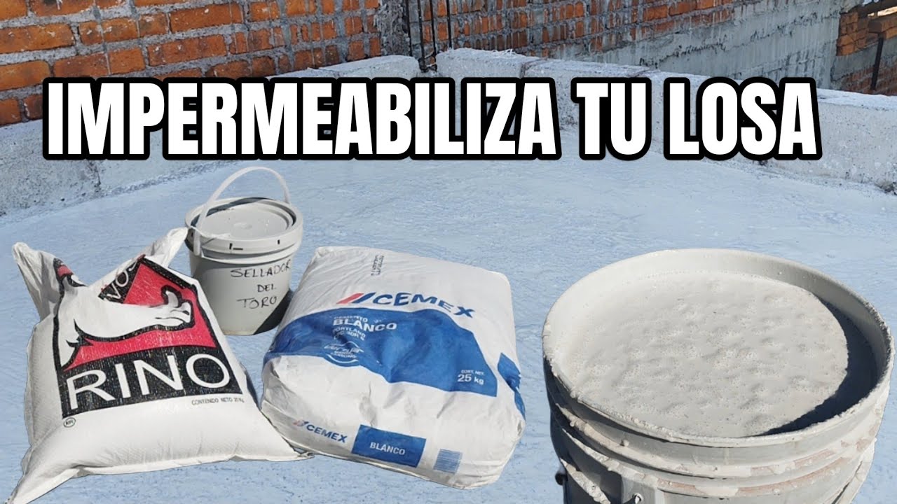 EL MEJOR IMPERMEABILIZANTE CASERO