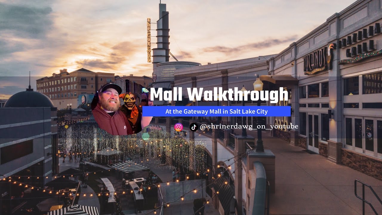 Complete Walkthrough Tour of the Gateway Mall in Salt Lake City, UT