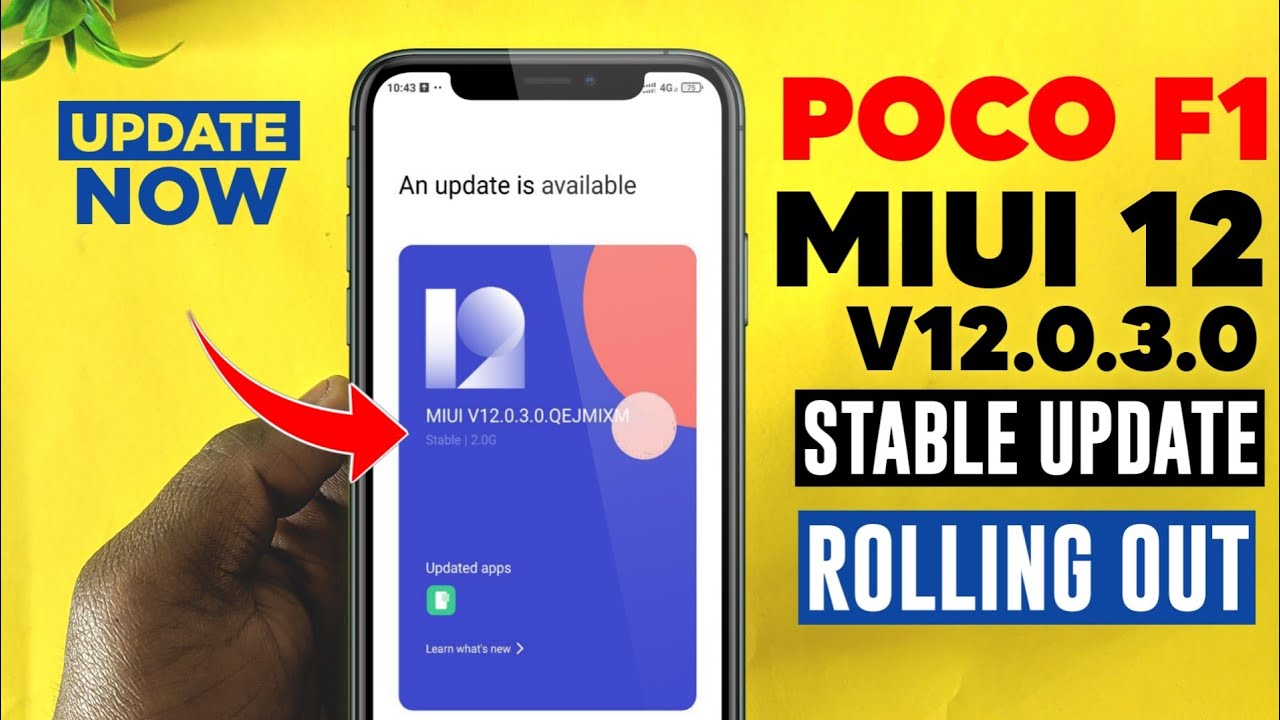 POCO F1 - NEW UPDATE MIUI 12.0.3.0 Rolling Out | Download Links | Android 11?