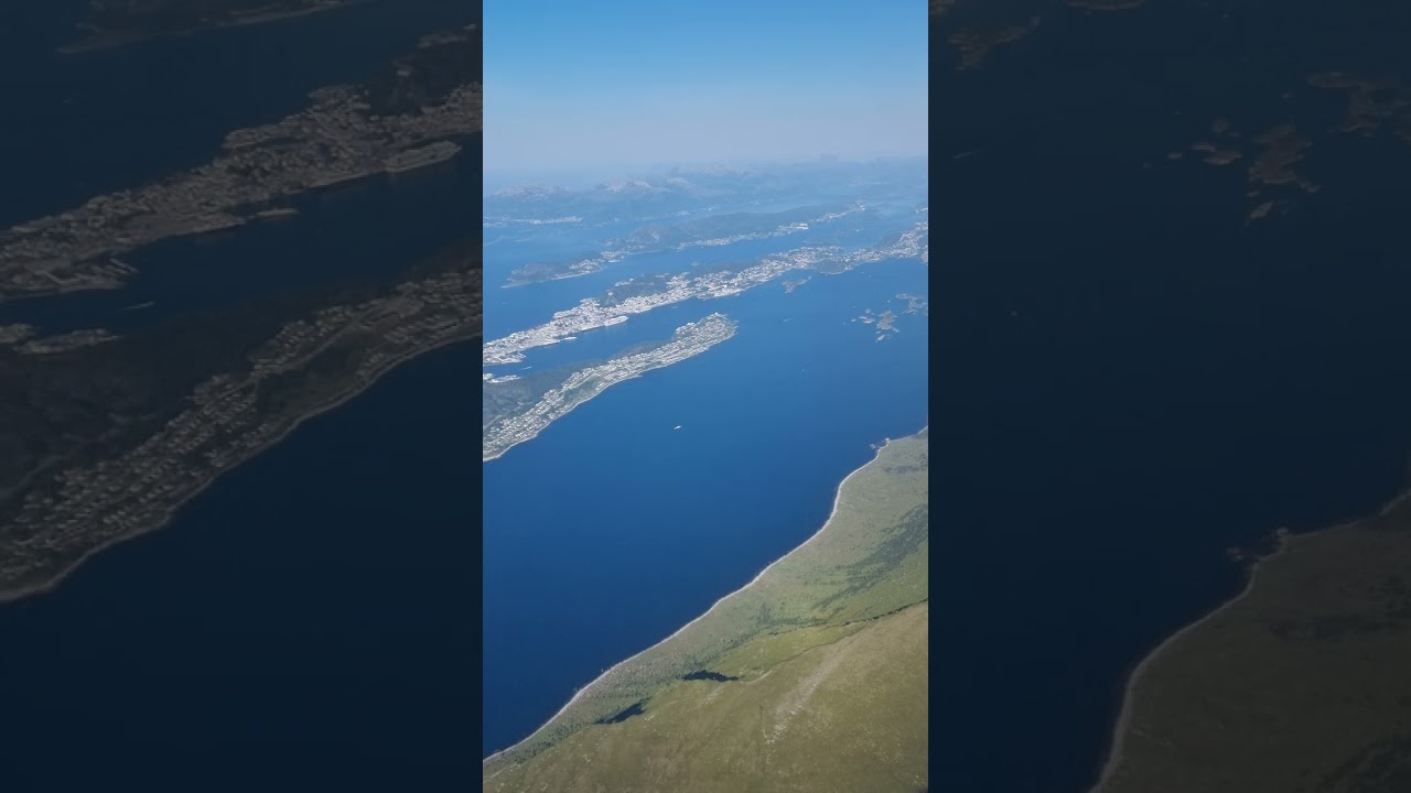 Flight over Alesund
