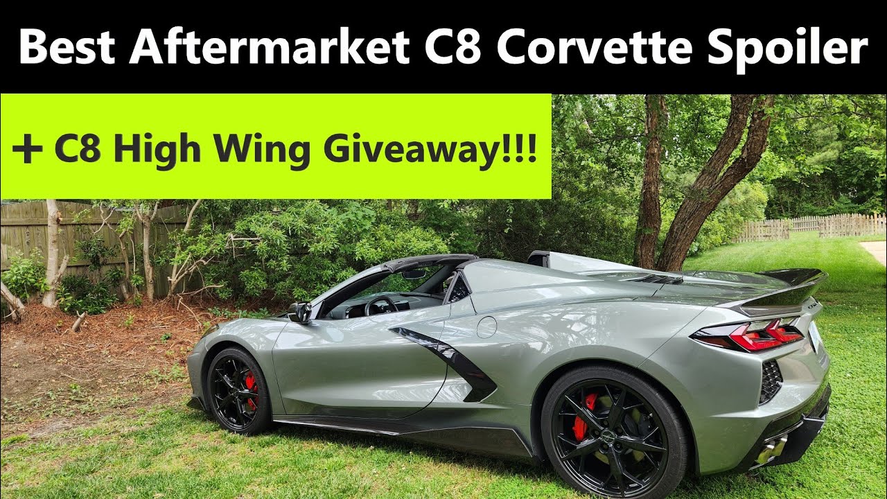 Chef's Kiss - Best Aftermarket C8 Corvette Spoiler