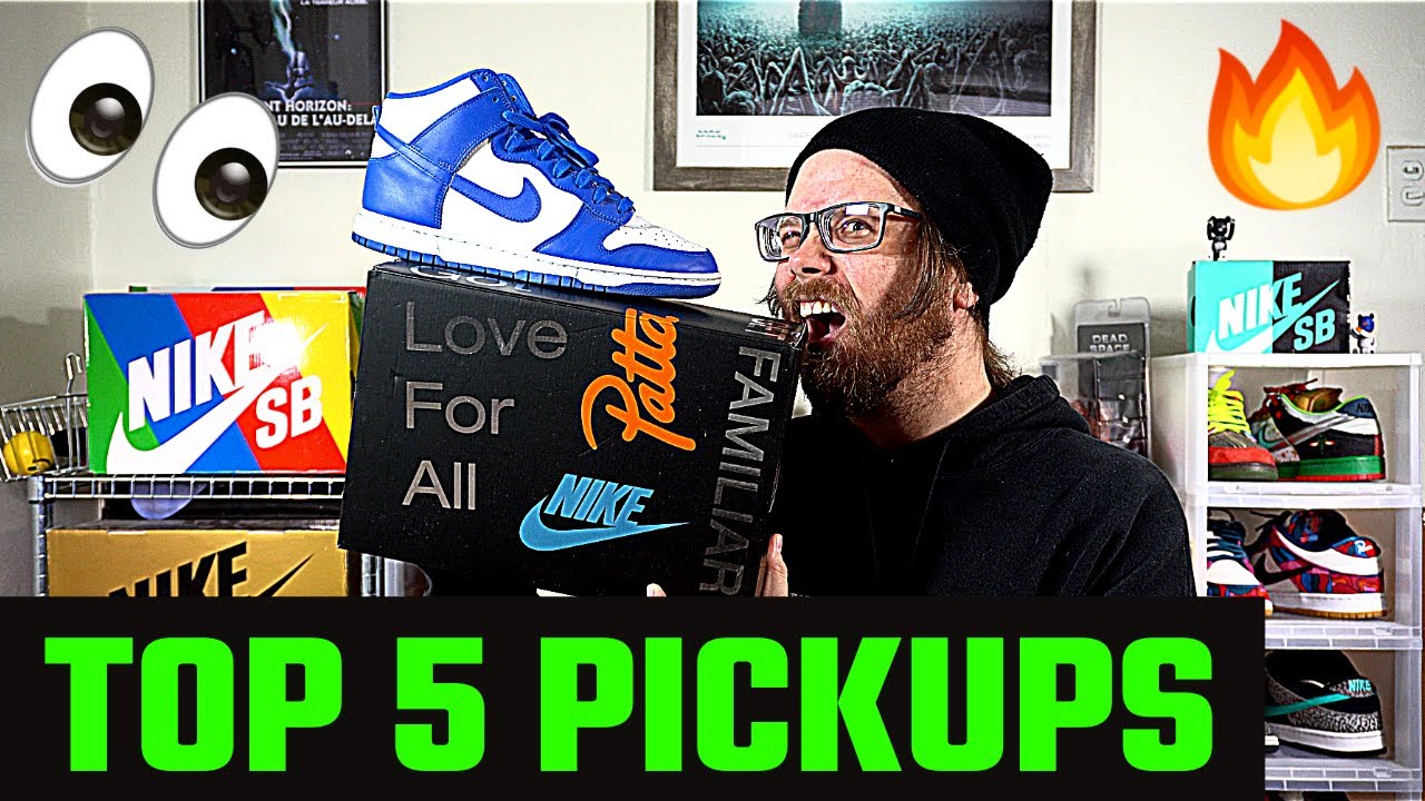 MY TOP 5 PERSONAL PICKUPS OF 2021