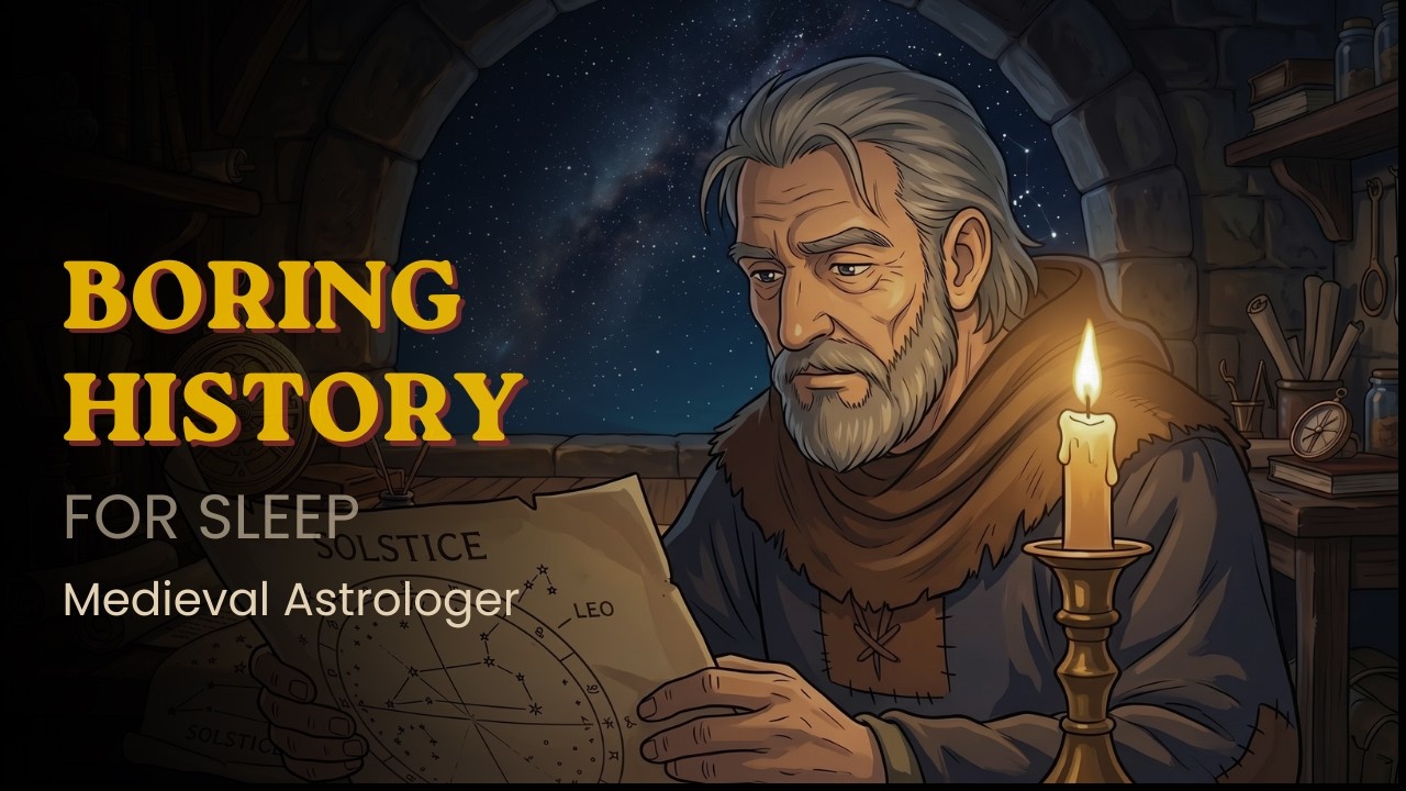 Medieval Astrologer for Sleep | Quiet Boring History