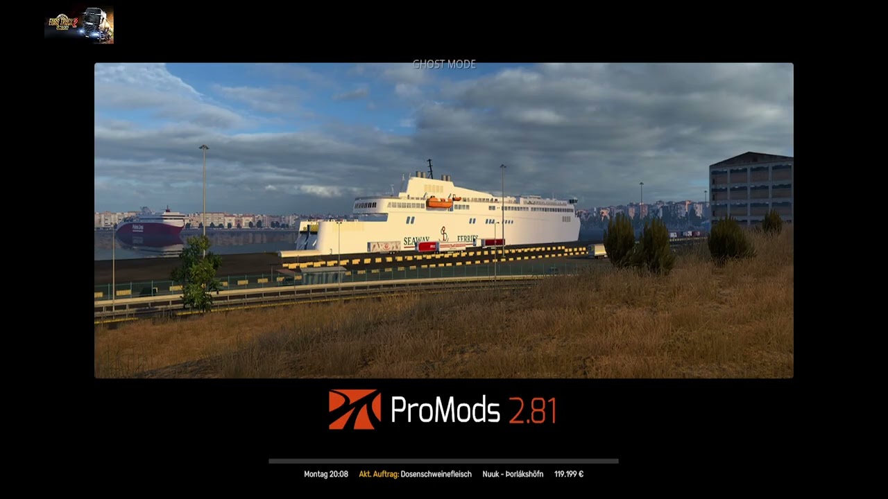 ETS2 TMP ProMods 2.81 v 1.58 mit den Scania S770 durch Island 2026 03 05 20 56 22