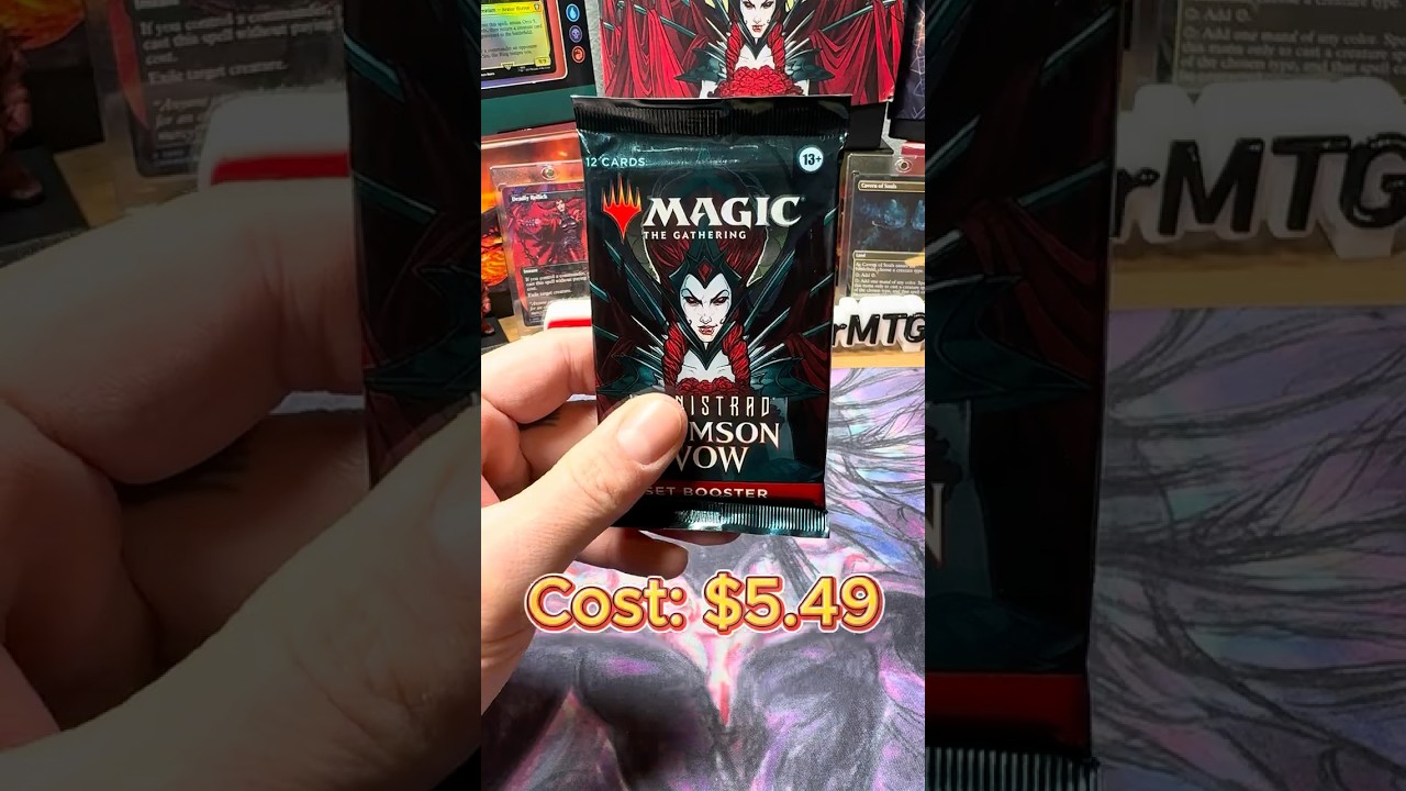 Rip That Pack - Innistrad Crimson Vow Booster Pack - Magic The Gathering 