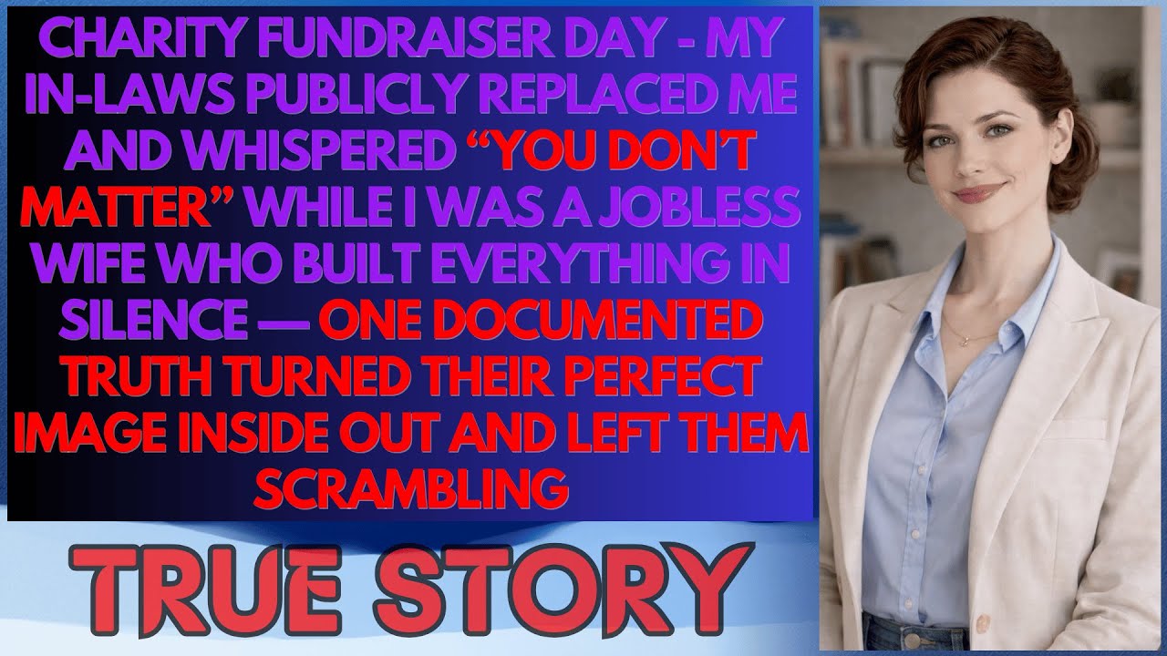 Family Fundraiser My In-Laws Replaced Me, “You Don’t Matter”, Jobless Wife — Tables Turned Quietly