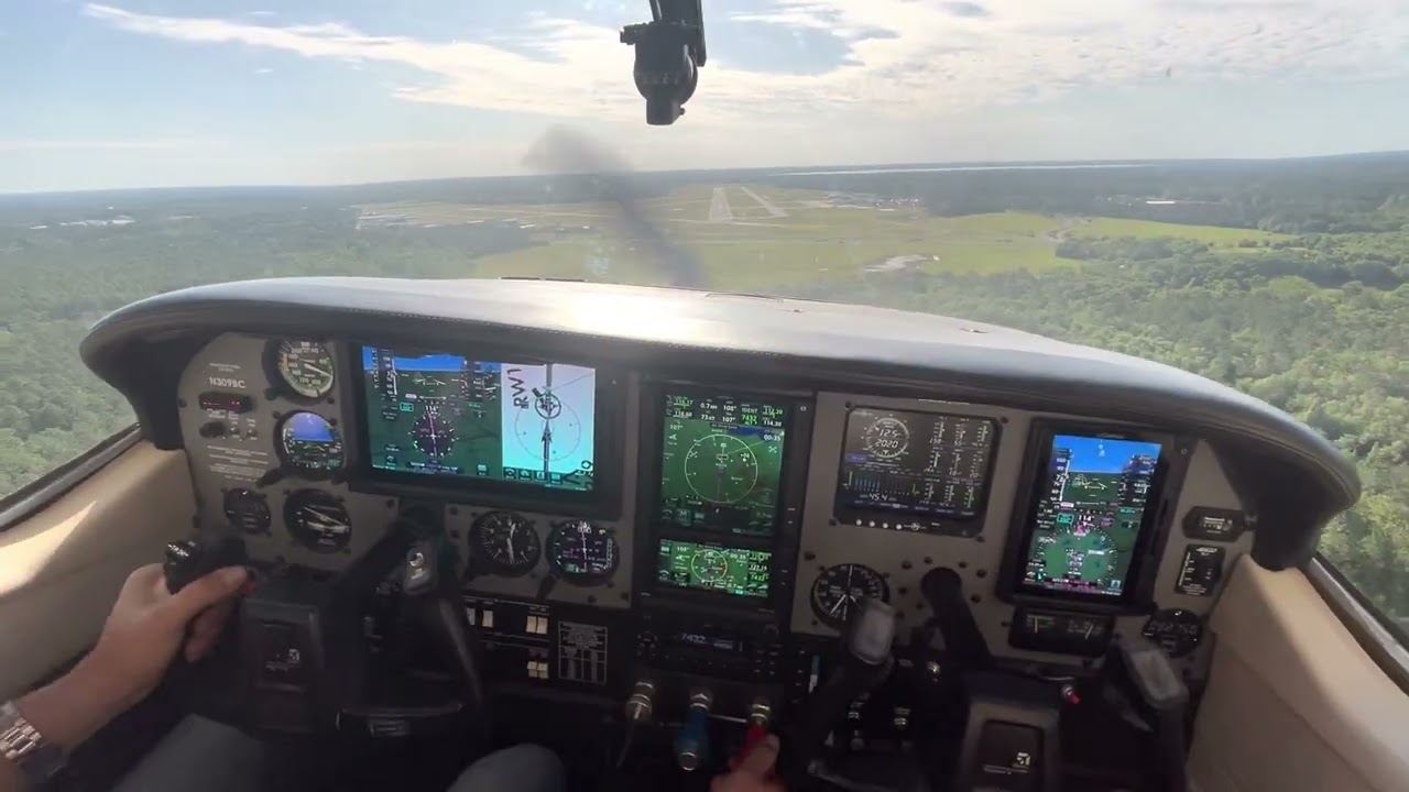 Cessna U206G Landing