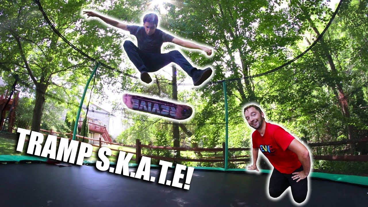 CRAZY TRAMPOLINE S.K.A.T.E! | Sam Tabor vs. Andy Schrock