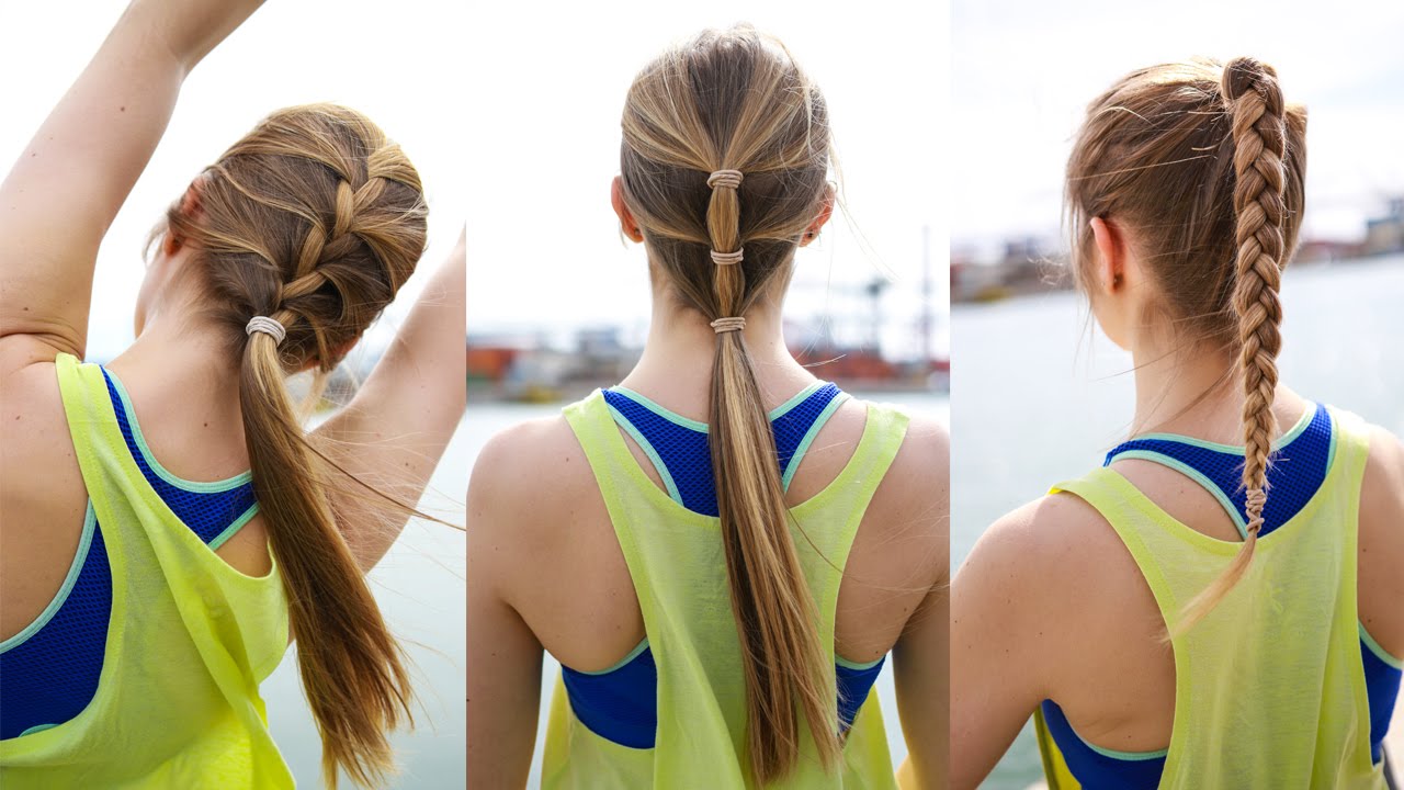 3 Penteados para Fazer Desporto #2 / 3 Workout Hairstyles | Alice - Golden Locks