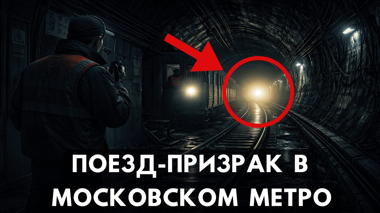 ПОЕЗД-ПРИЗРАК В МОСКОВСКОМ МЕТРО. СТРАННАЯ ИСТОРИЯ НА НОЧЬ.