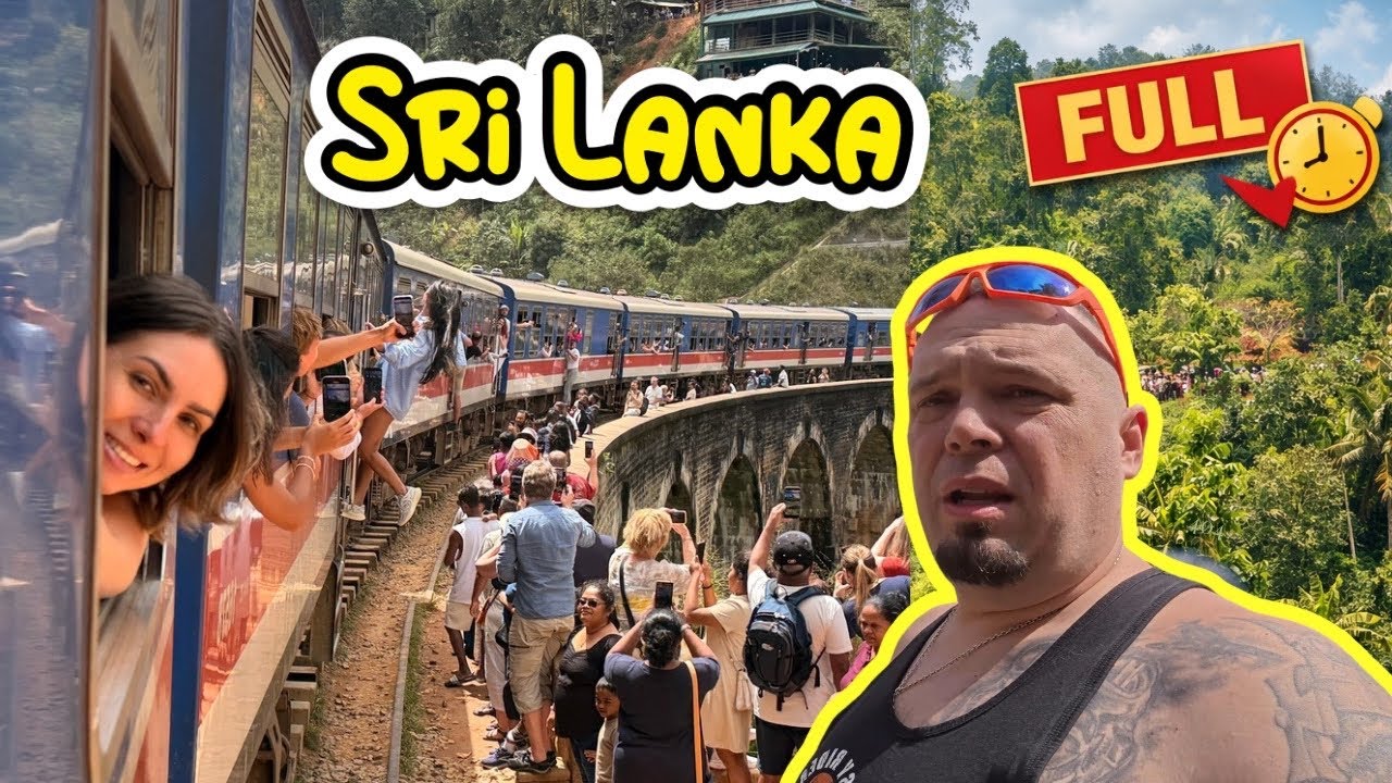 Nie było bilet&oacute;w&hellip; a my wsiadamy! Słynny pociąg Sri Lanki 🚂