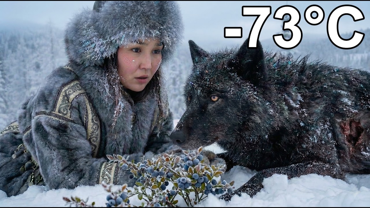 🐺 She Saved a Wolf in -73°C Yakutia... Then the Wolf Saved Her Back