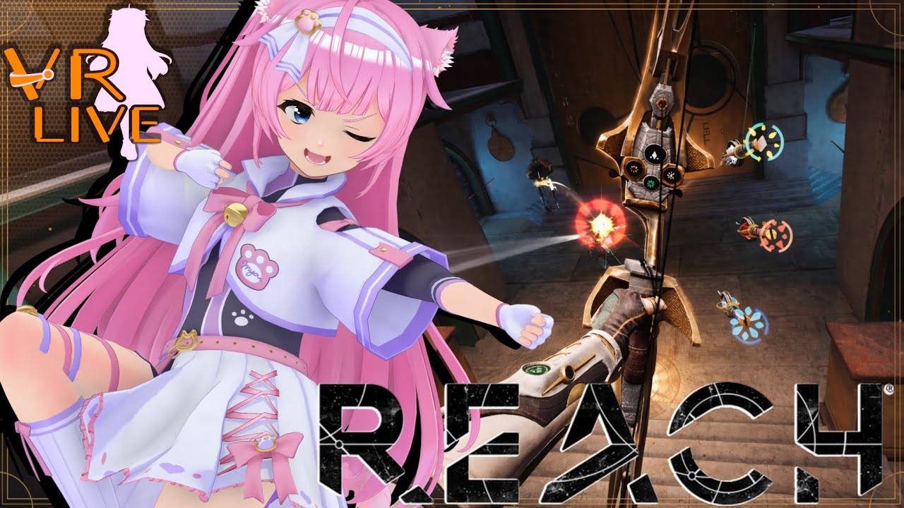 VRゲーム生配信【Reach】パルクール弓VR🏹✨＃ 05