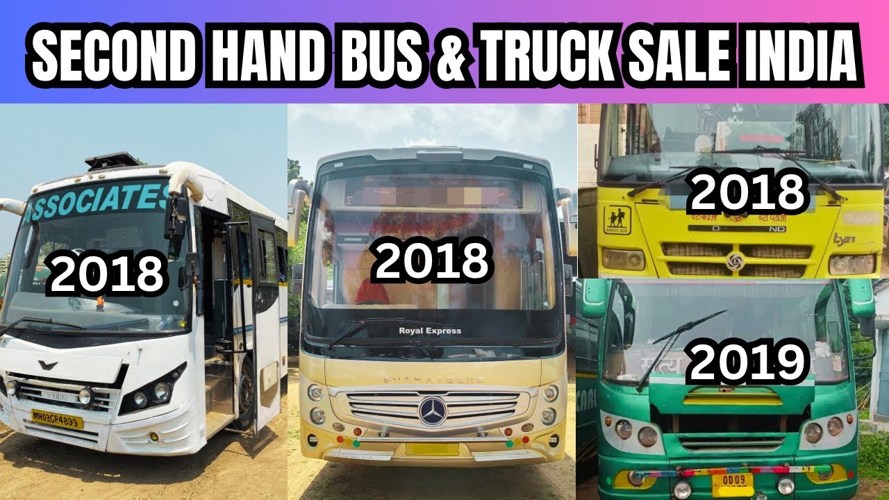 Second Hand Bus for sale in India | buy used buses sale | tata / Leyland/ eicher bus school bus sale