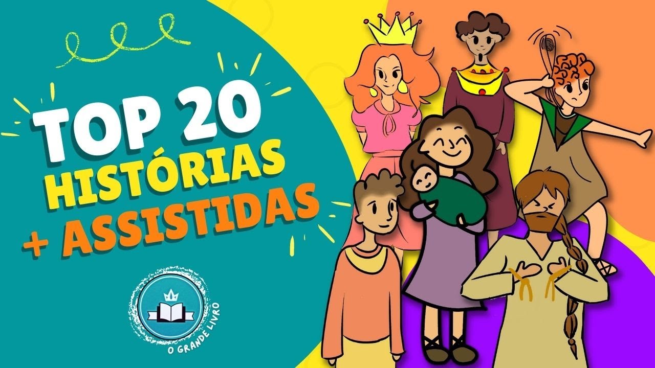 🔴MARATONA BÍBLICA | Coletânea de Histórias da Bíblia AO VIVO! O Grande Livro