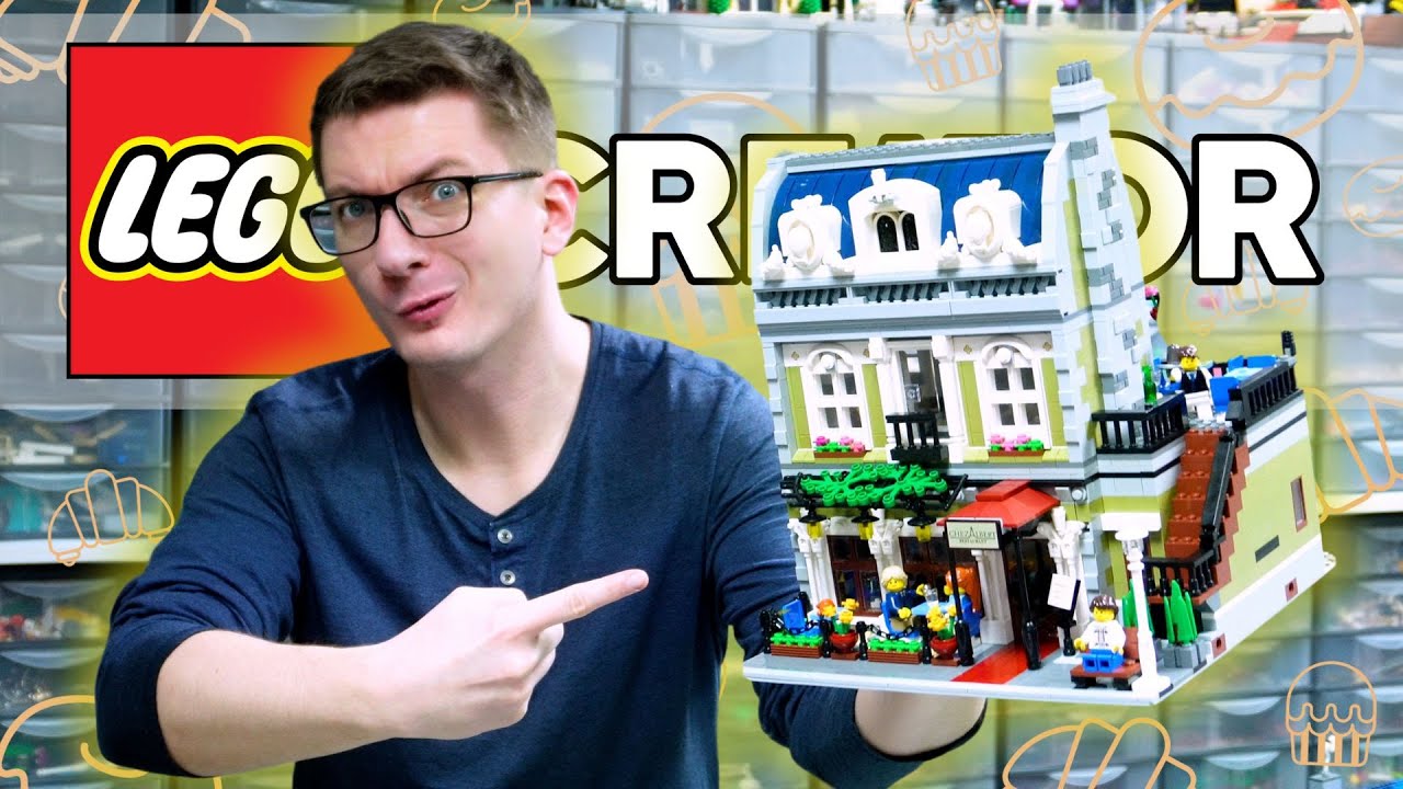 PARYSKA RESTAURACJA z KLOCK&Oacute;W LEGO! 🥐 | Maciek i Klocki
