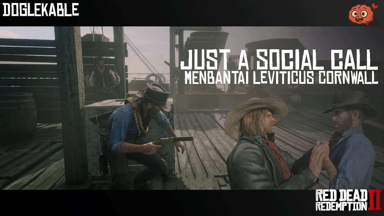 RDR2 - Just a Social Call | Dutch, Arthur & Micah Temui Cornwall