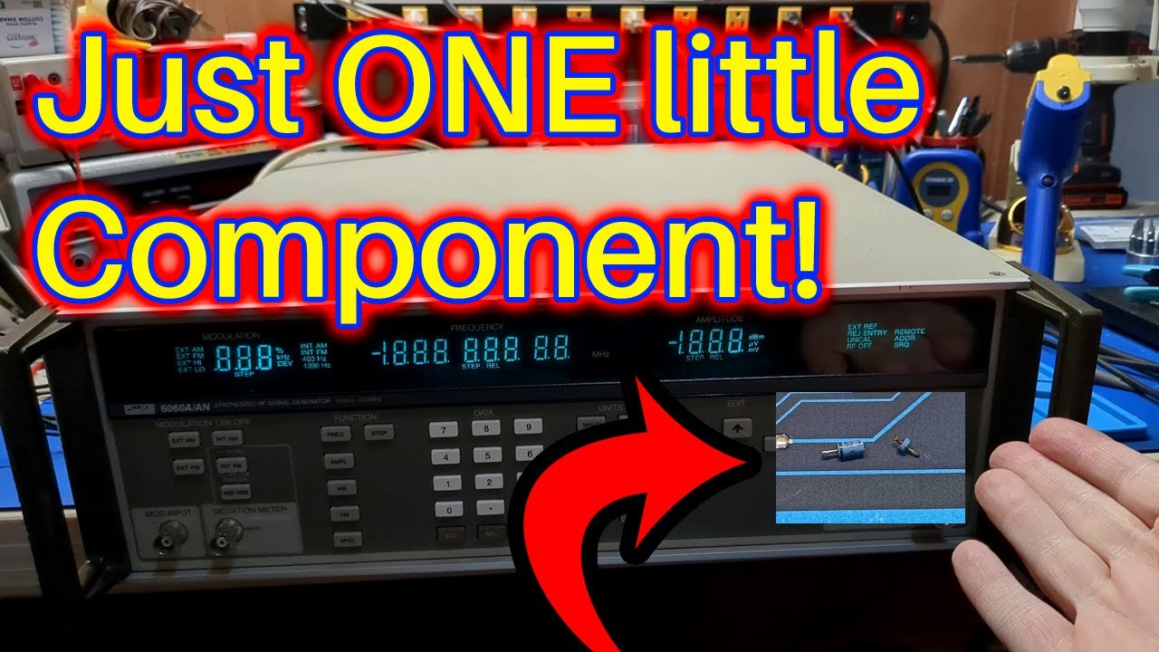 Fluke 6060A/AN Multiple faults and repair