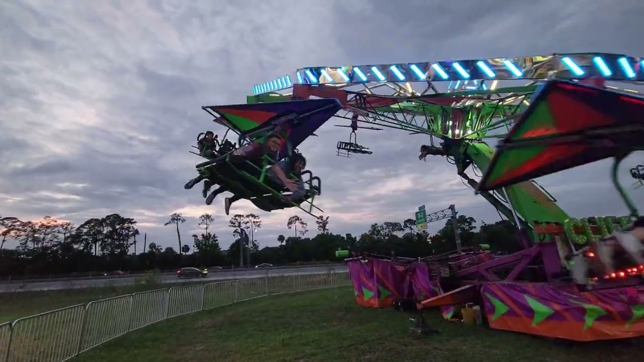 Seminole County Fair 2022 Glider Ride.