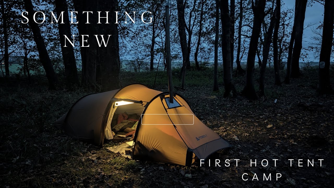 My First Ever Hot Tent Camp