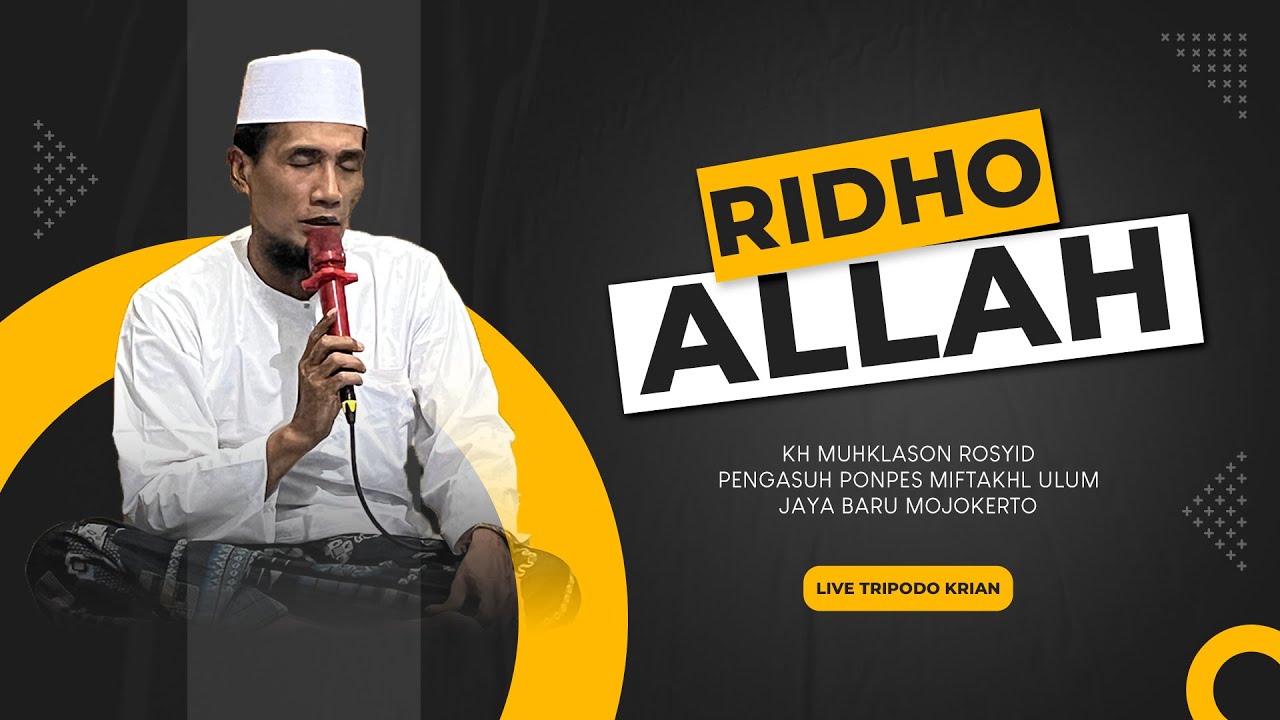 Live Tropodo Krian ( Ridho Allah )